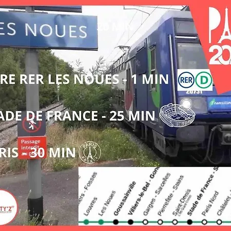 Cdg / Paris / Villepinte / Asterix / Disneyland / Jo 2024 * Goussainville (Val-d'Oise)