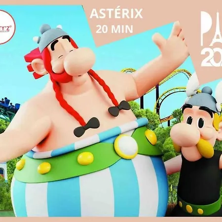 Cdg / Paris / Villepinte / Asterix / Disneyland / Jo 2024